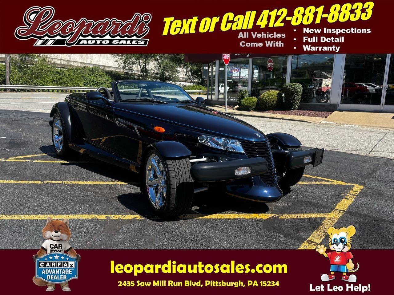 2001 CHRYSLER Prowler