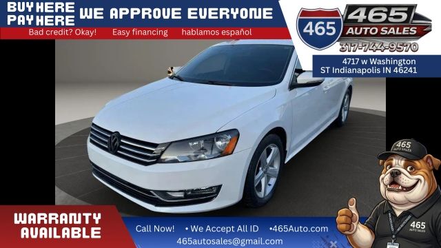 2012 VOLKSWAGEN Passat
