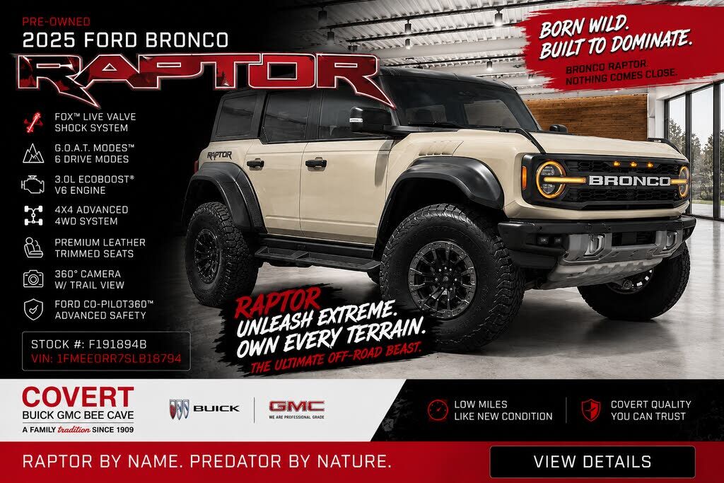 2025 FORD Bronco