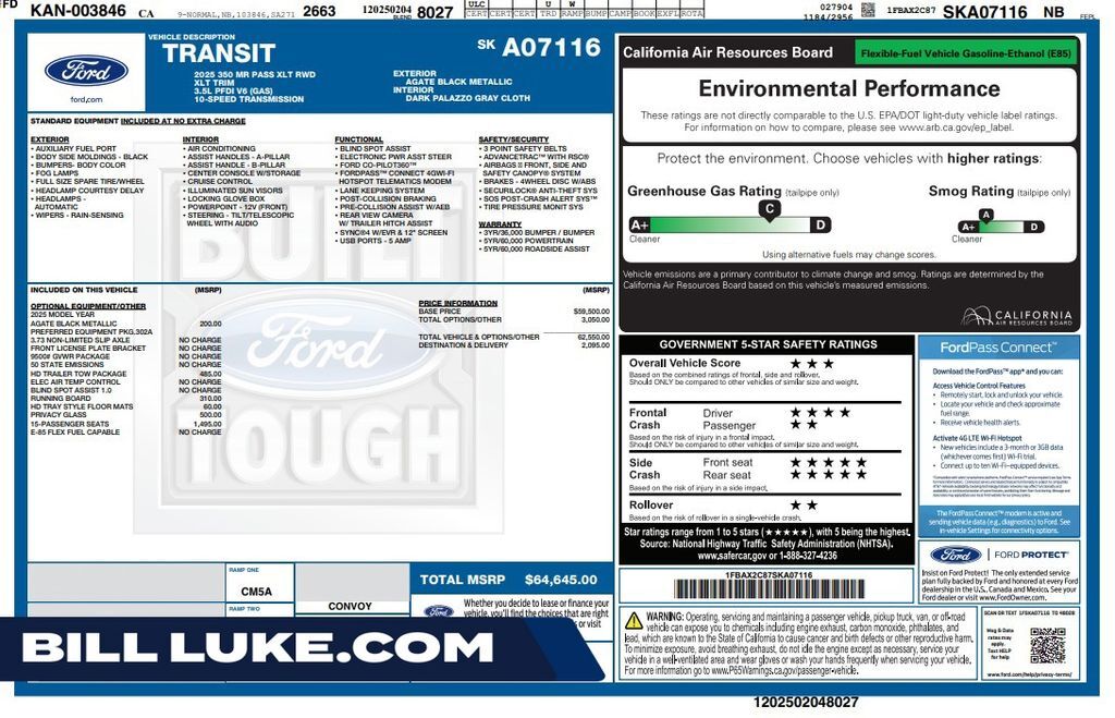 2025 FORD Transit