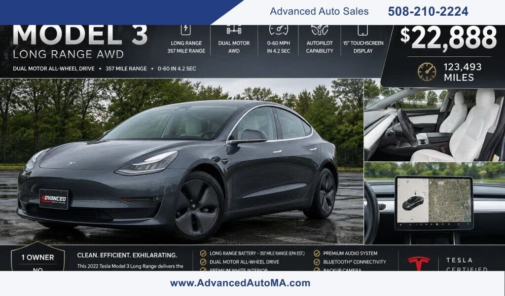 2022 TESLA Model 3