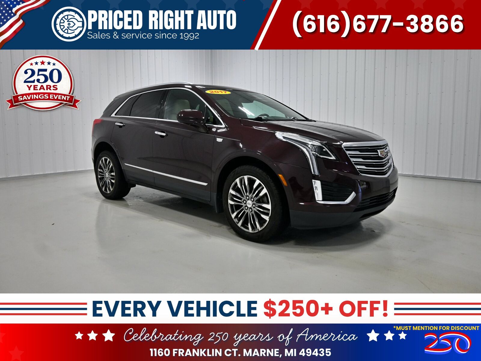 2017 CADILLAC XT5