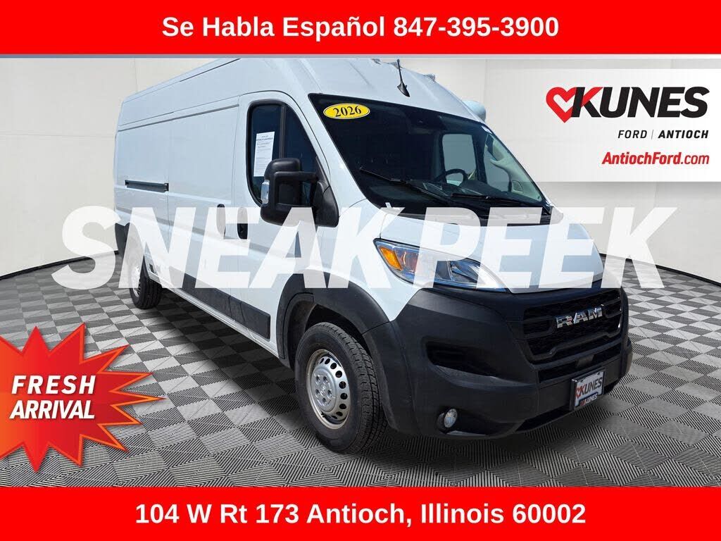 2026 RAM Promaster 2500