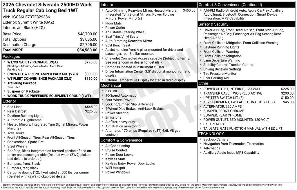2026 CHEVROLET Silverado HD