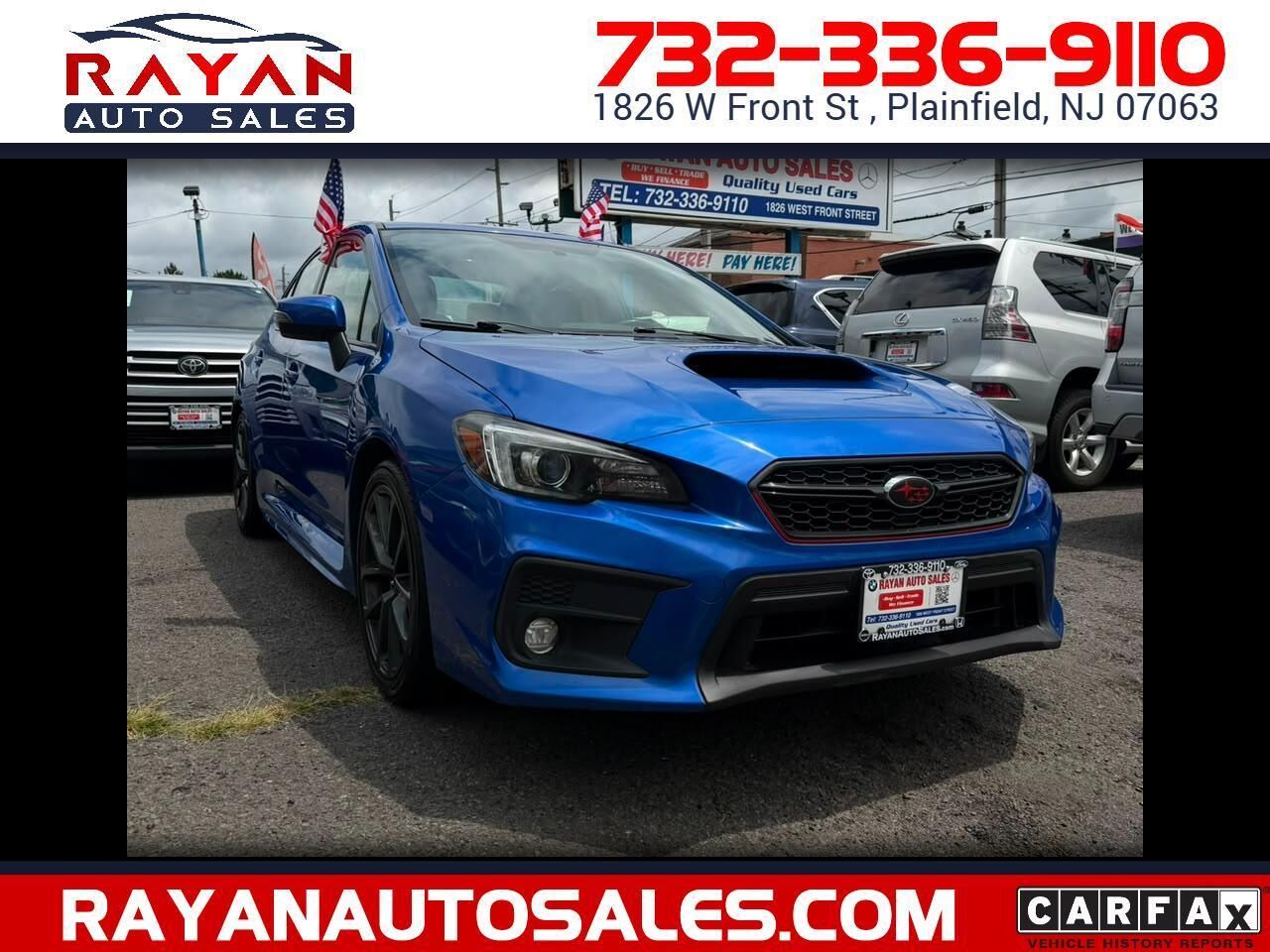 2018 SUBARU WRX