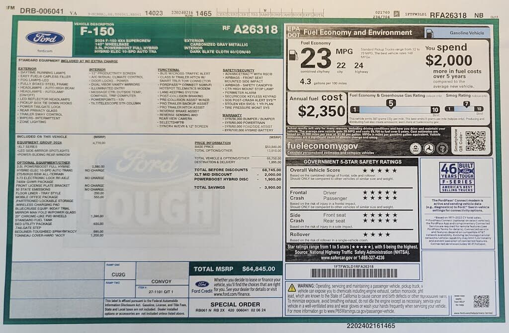2024 FORD F-150