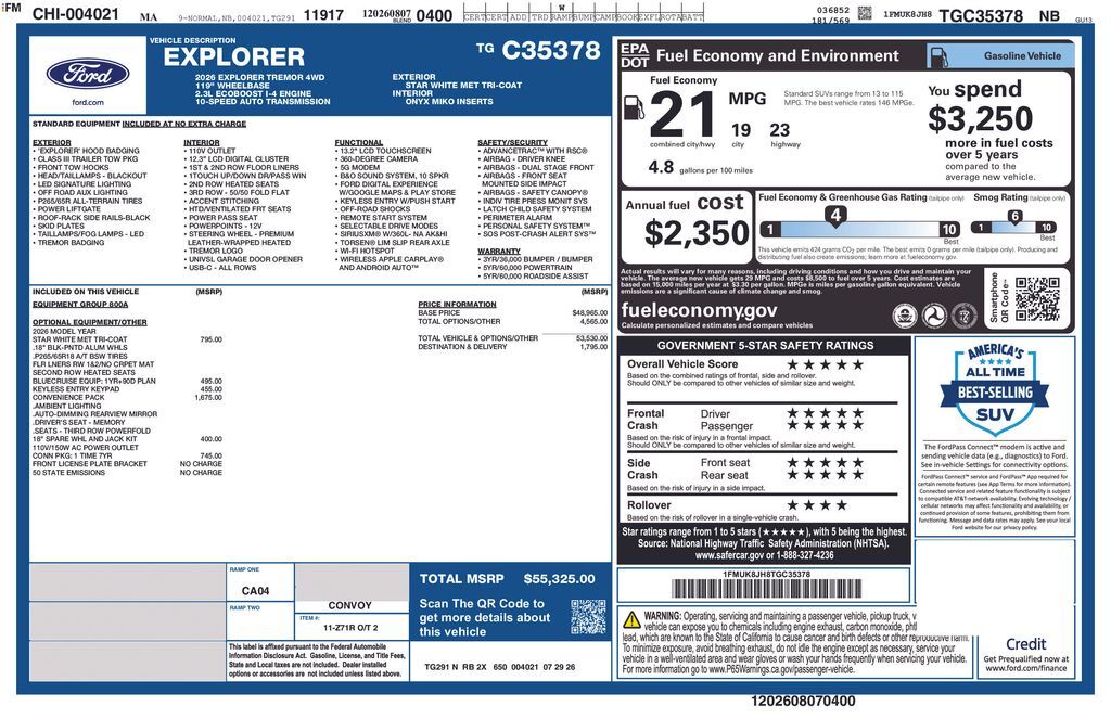 2026 FORD Explorer