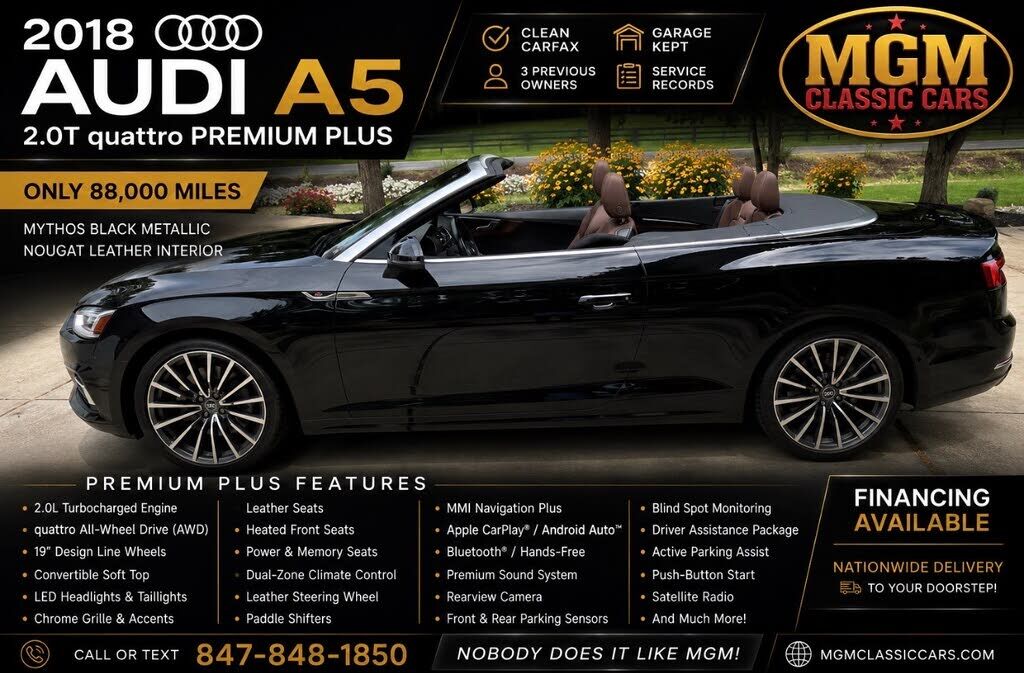 2018 AUDI A5