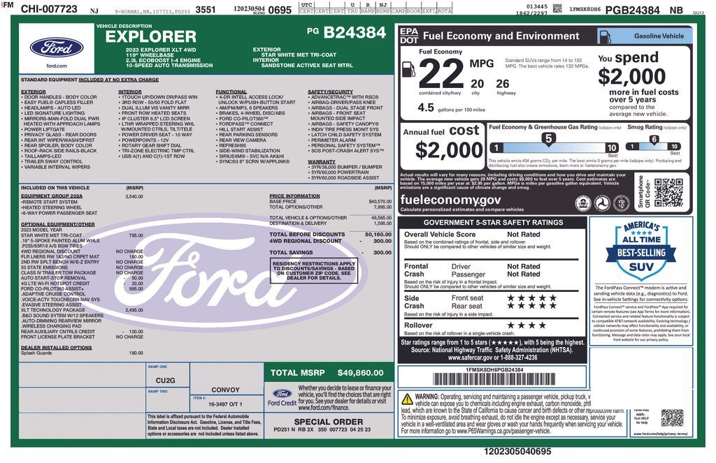 2023 FORD Explorer