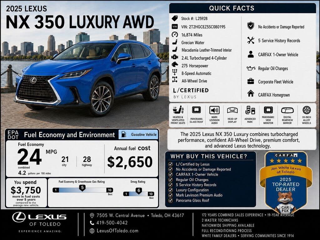 2025 LEXUS NX