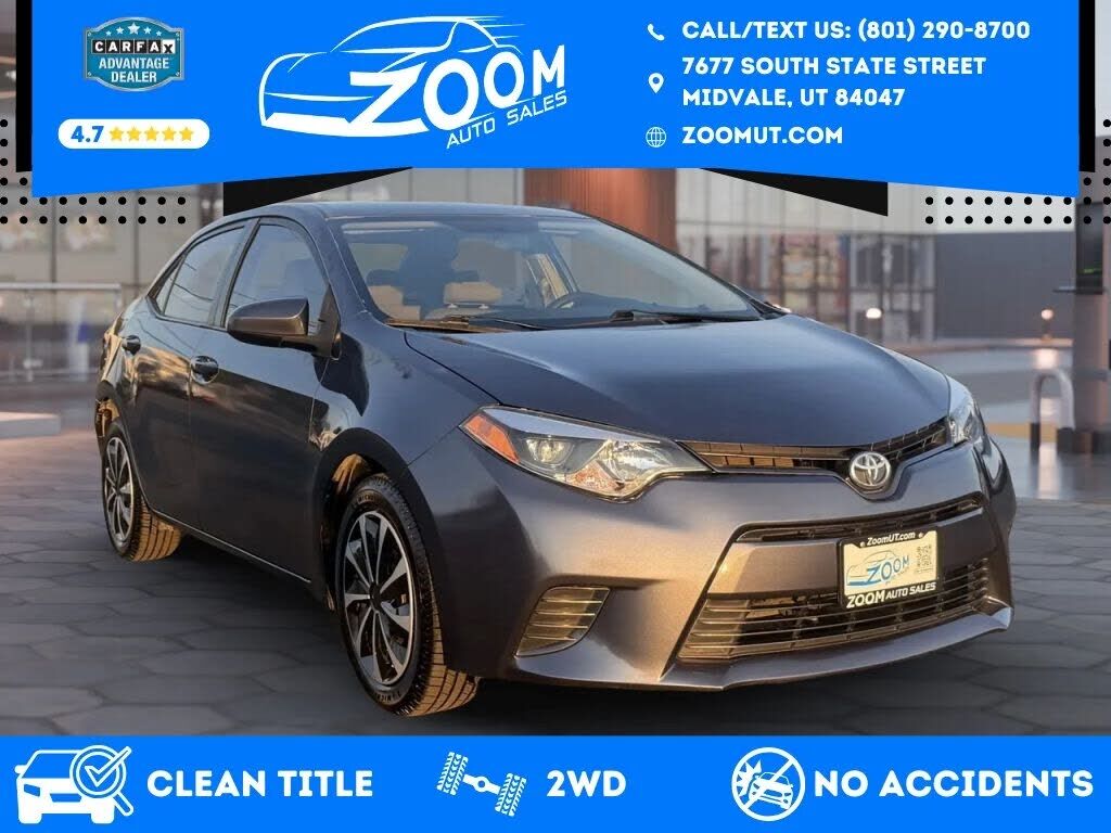 2016 TOYOTA Corolla