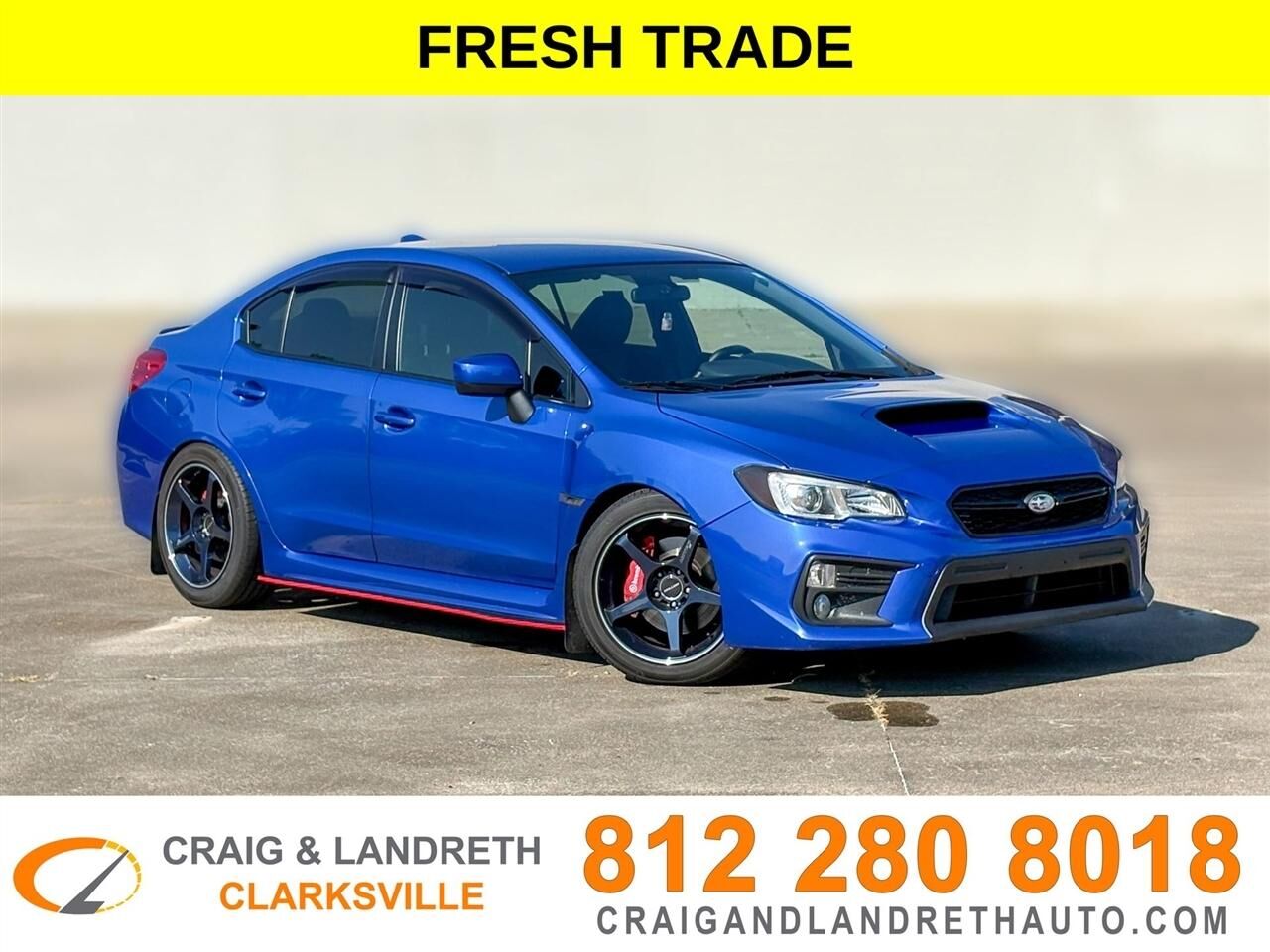 2020 SUBARU WRX