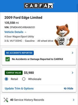 2009 FORD Edge