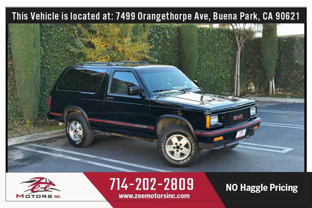 1993 GMC S15 Utility