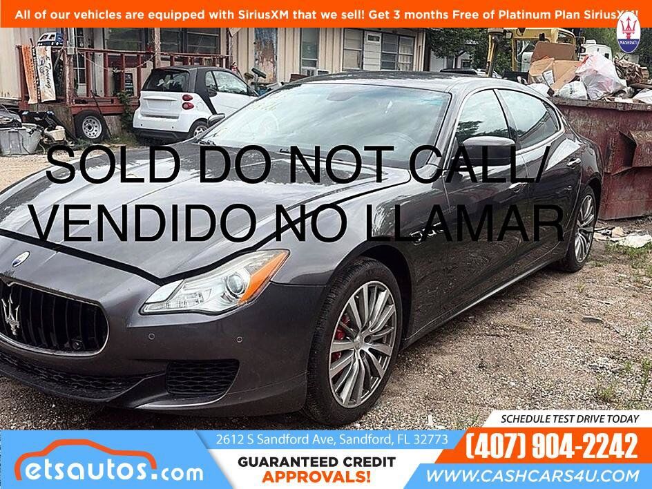 2016 MASERATI Quattroporte
