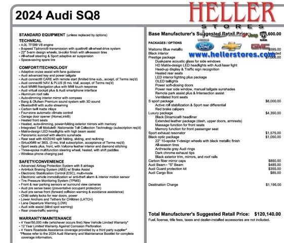 2024 AUDI SQ8