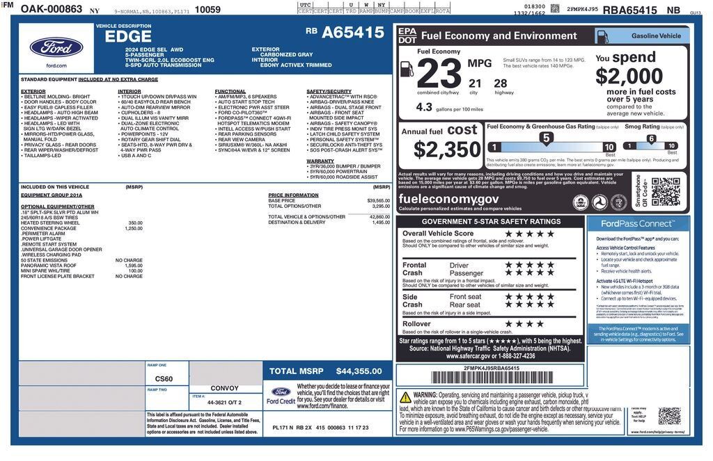 2024 FORD Edge