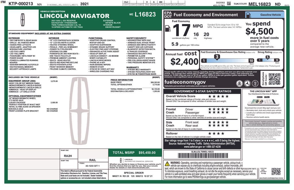 2021 LINCOLN Navigator L