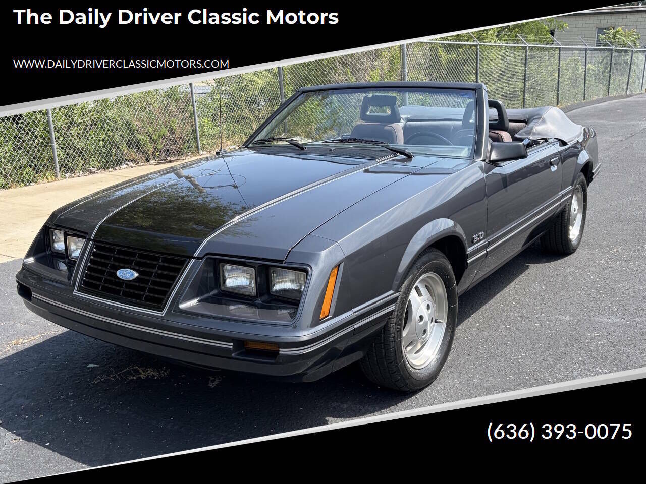 1984 FORD Mustang