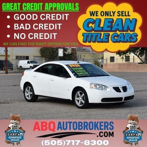 2009 PONTIAC G6