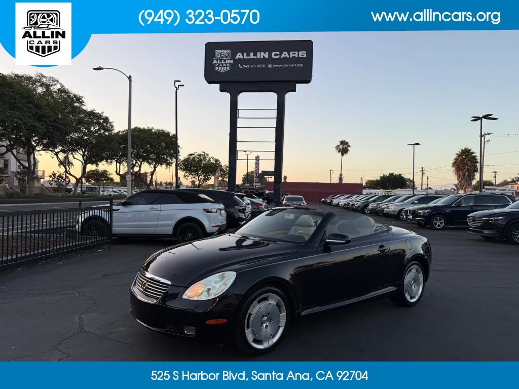 2002 LEXUS SC