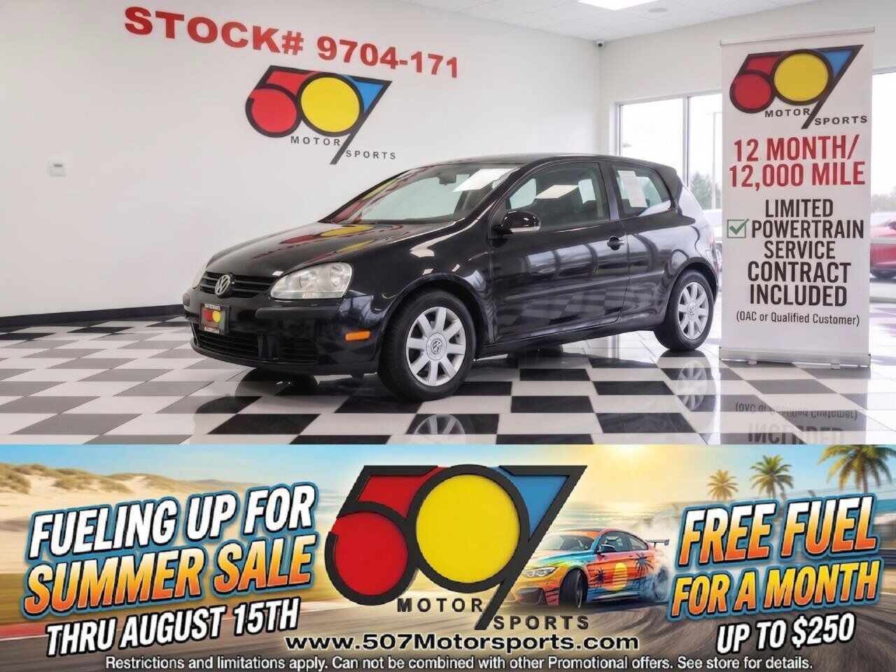 2007 VOLKSWAGEN Rabbit