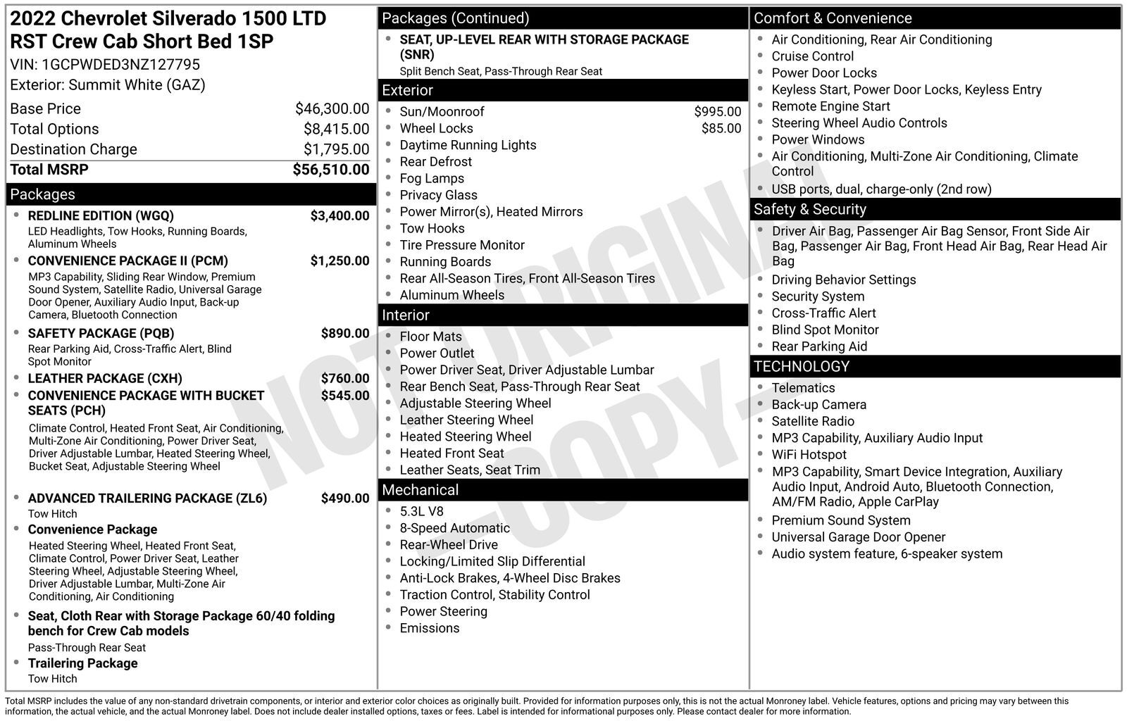 2022 CHEVROLET Silverado LTD