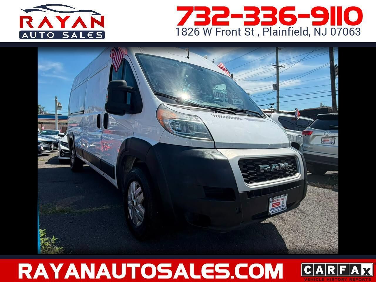 2019 RAM Promaster 2500