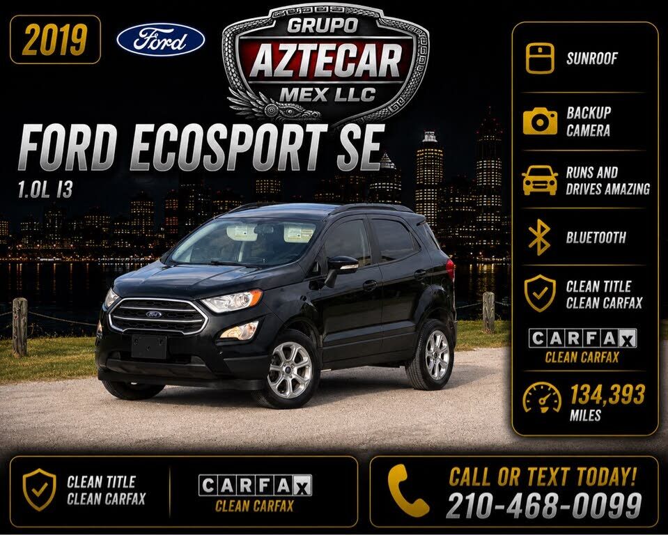 2019 FORD Ecosport