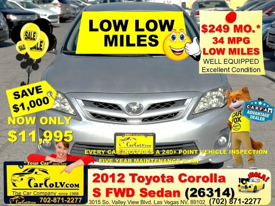 2012 TOYOTA Corolla