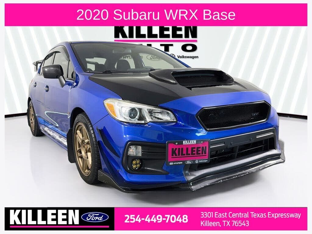 2020 SUBARU WRX