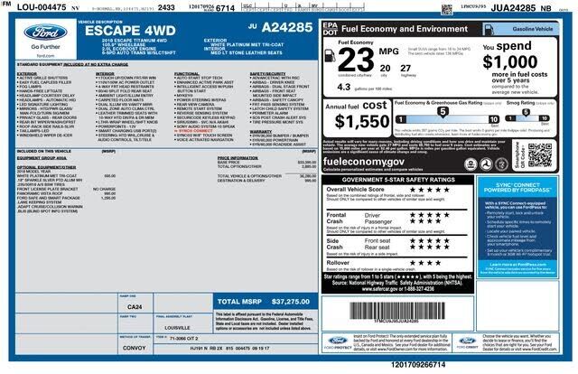2018 FORD Escape