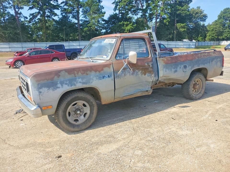 1985 DODGE D-Series