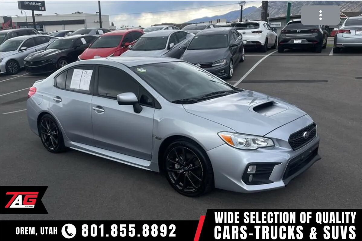 2019 SUBARU WRX