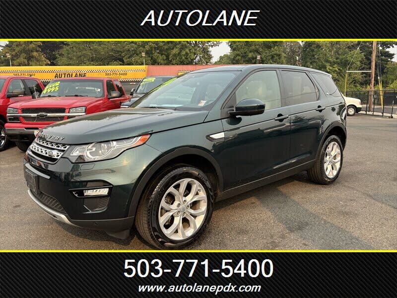 2016 LAND ROVER Discovery Sport