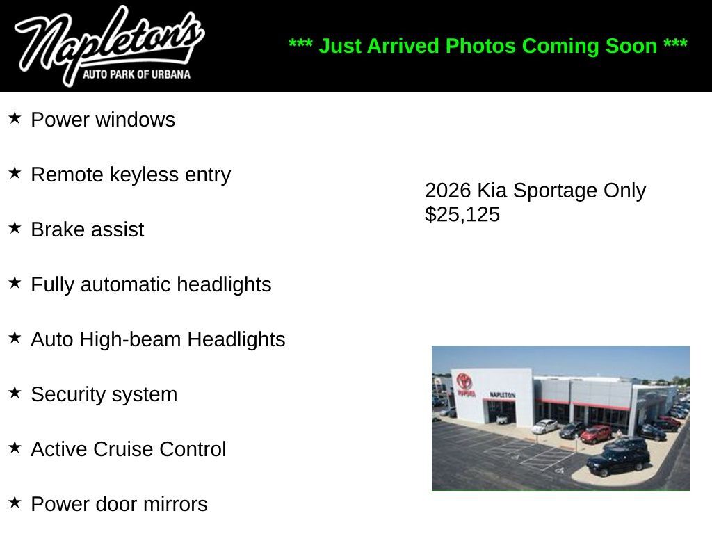 2026 KIA Sportage