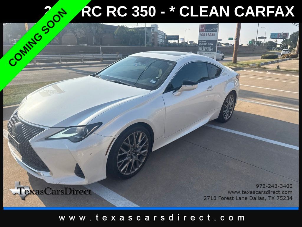 2020 LEXUS RC