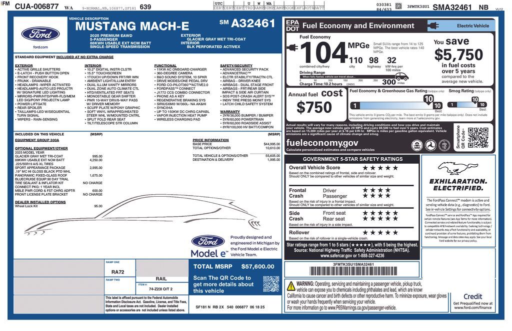 2025 FORD Mustang