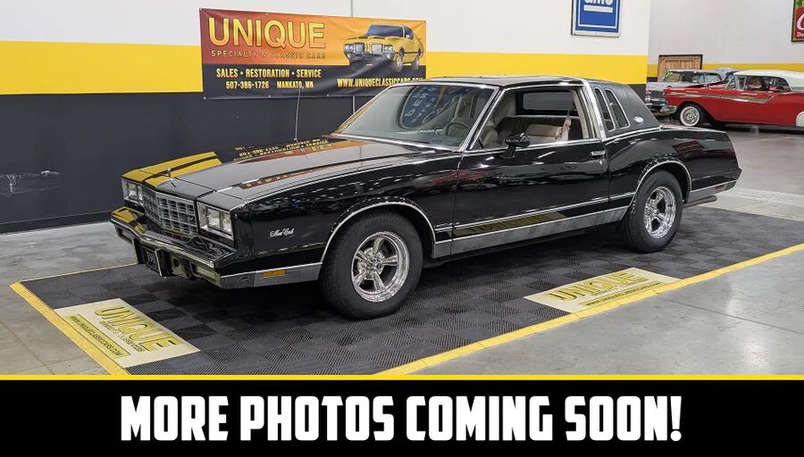 1983 CHEVROLET Monte Carlo