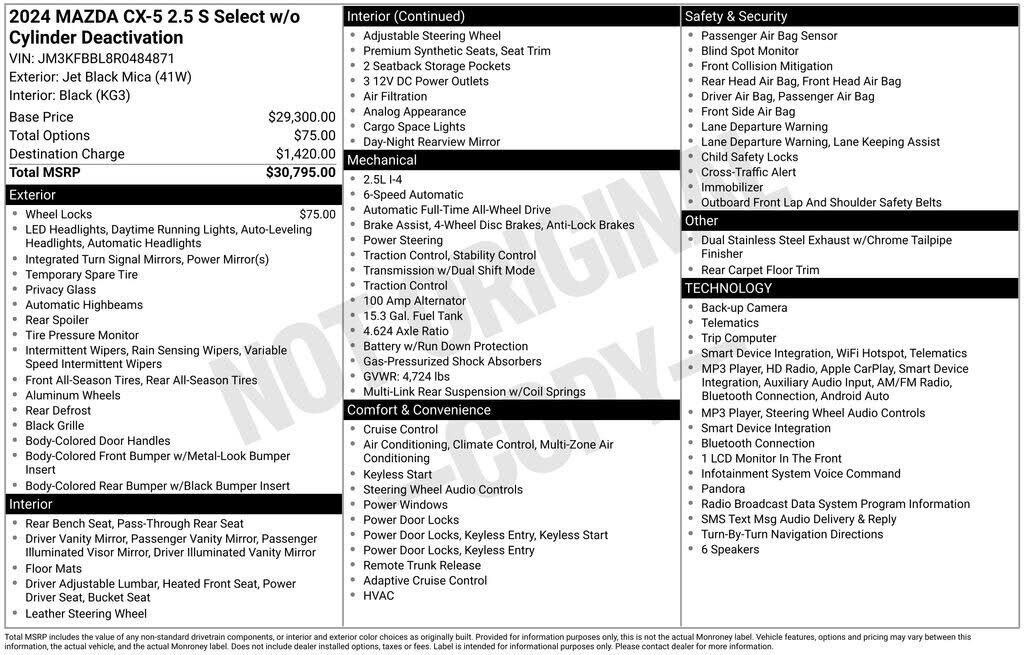 2024 MAZDA CX-5