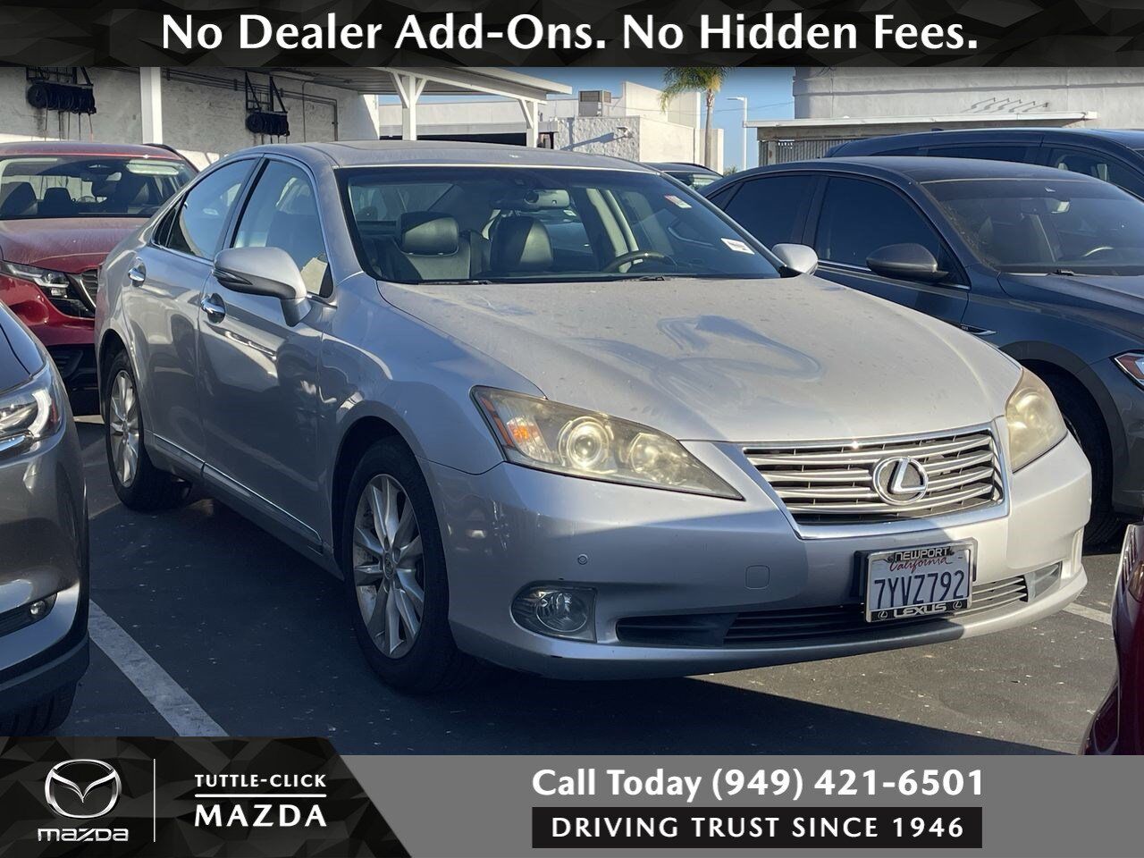 2012 LEXUS ES