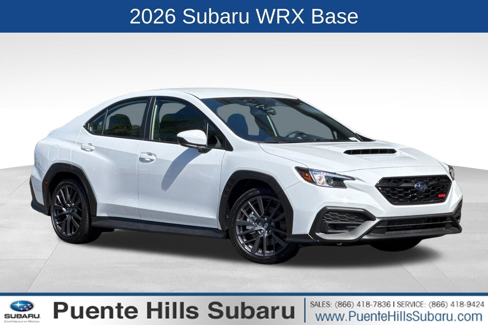 2026 SUBARU WRX