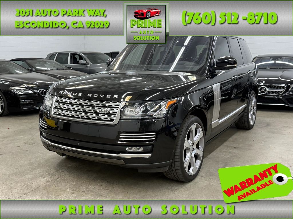 2016 LAND ROVER Range Rover