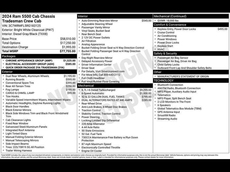 2024 RAM 5500
