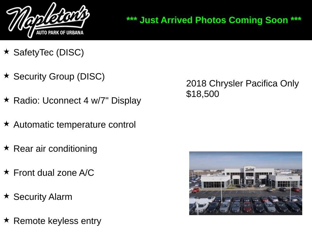 2018 CHRYSLER Pacifica