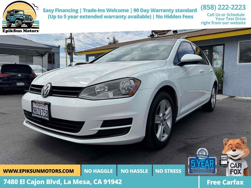 2017 VOLKSWAGEN Golf