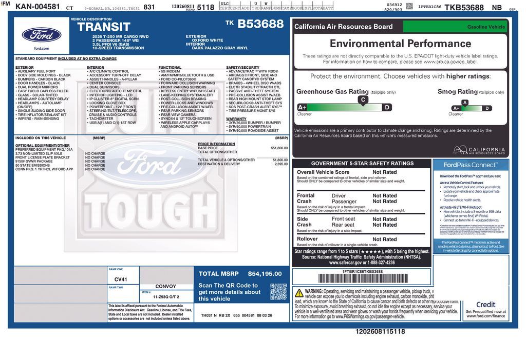 2026 FORD Transit