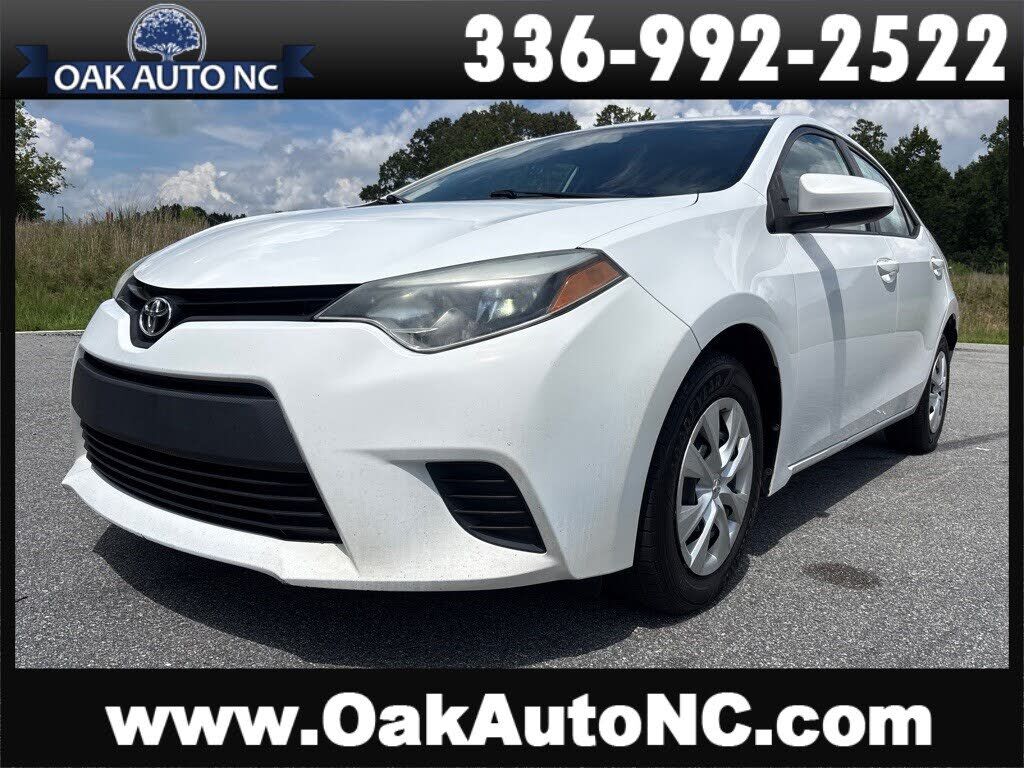 2015 TOYOTA Corolla