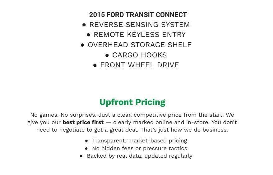 2015 FORD Transit