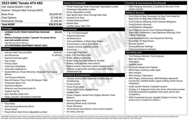 2023 GMC Terrain